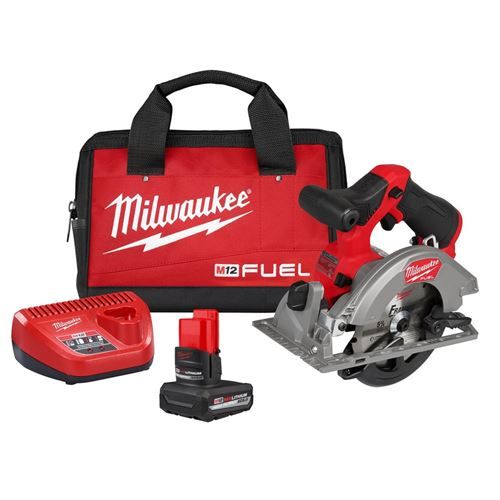 Milwaukee M12 FUEL 5-3/8” Circular Saw Kit
