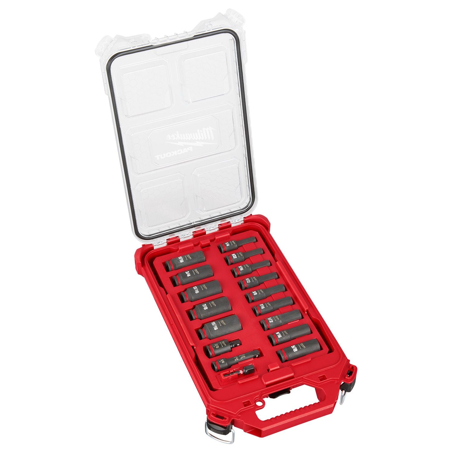 Milwaukee SHOCKWAVE 3/8" 17pc Impact Duty SAE PACKOUT Set