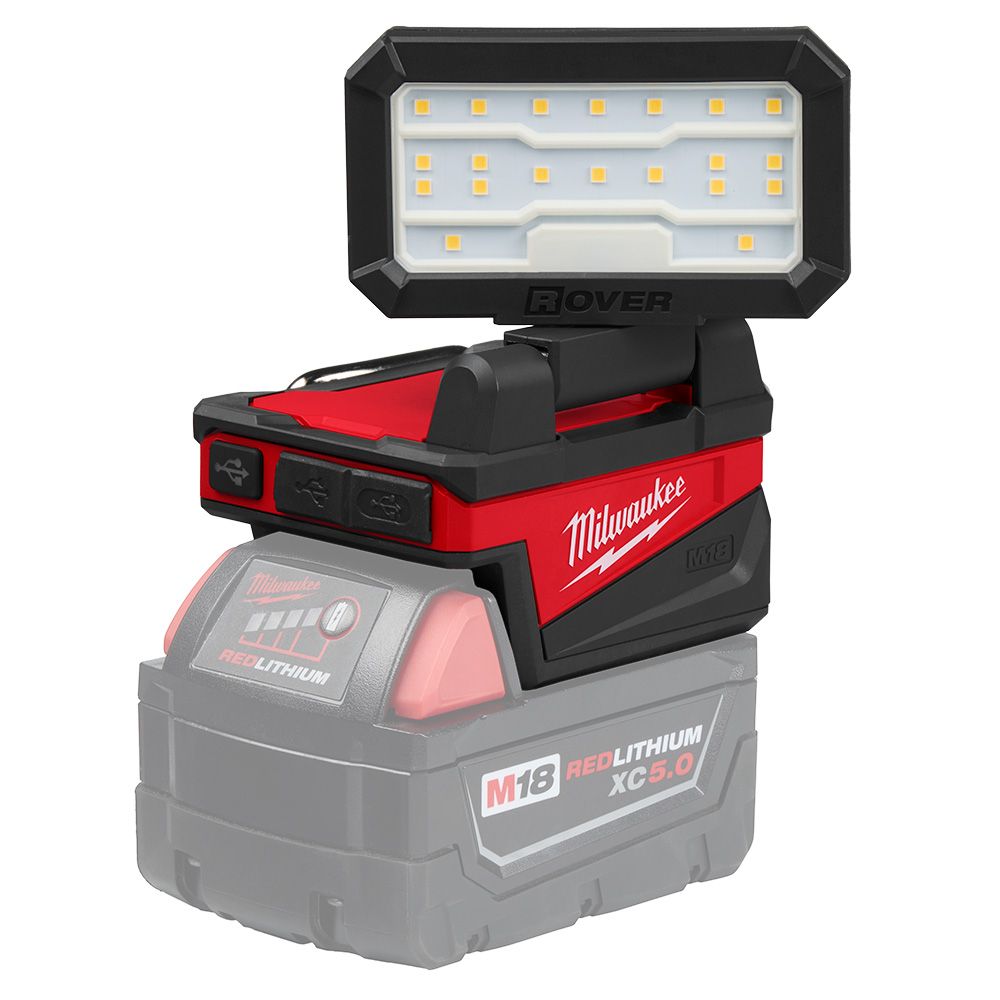 Milwaukee M18 ROVER Compact Folding Flood Light w/ USB Charging