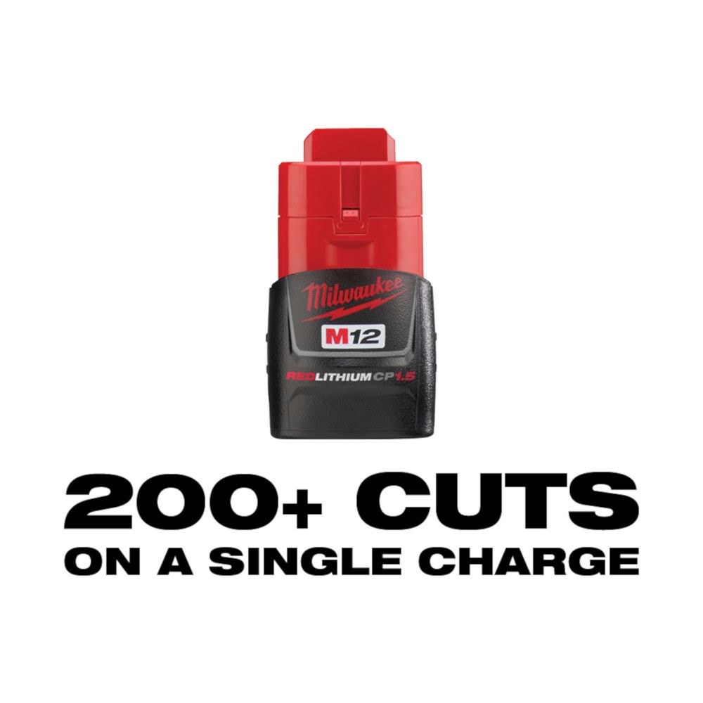 Milwaukee M12 12 Volt Lithium-Ion Cordless PVC Shear - Tool Only