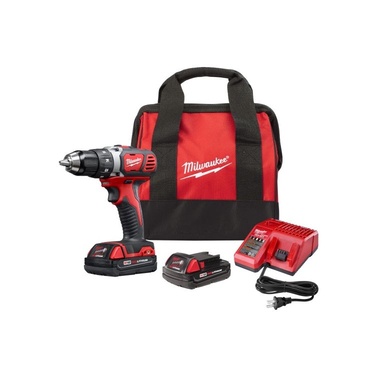 Milwaukee M18 Compact 1/2" Drill Driver Kit