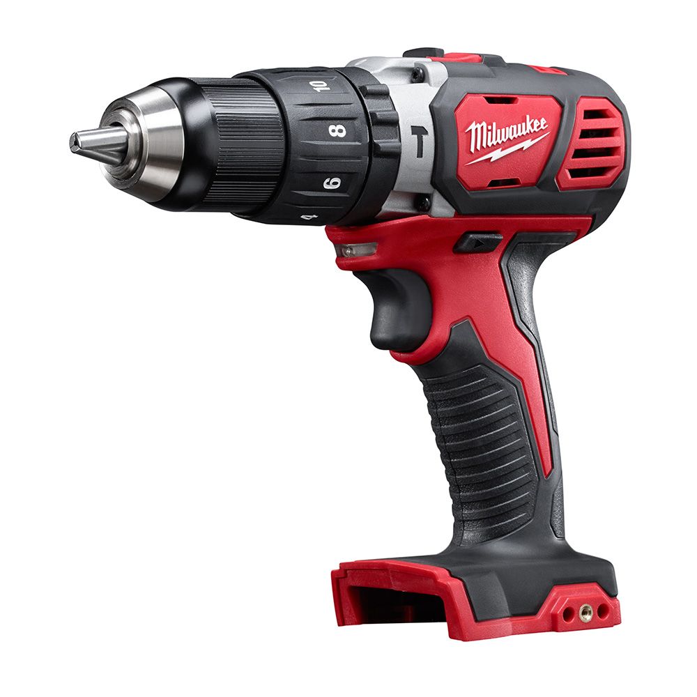 Milwaukee M18 Lithium-Ion Cordless Compact 1/2" Hammer Drill Driver Kit