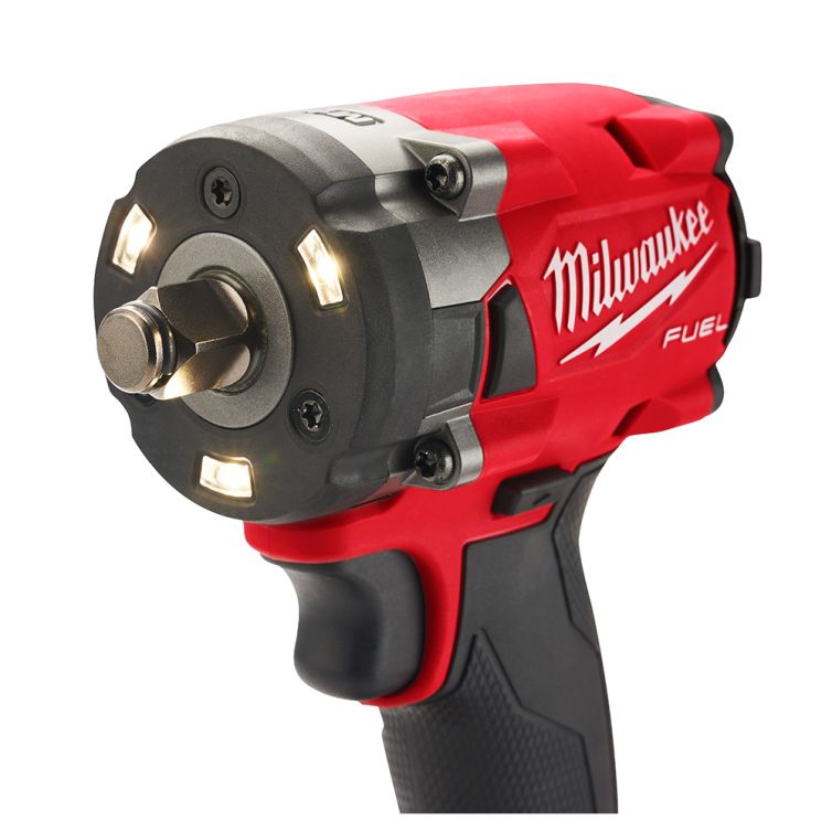 Milwaukee M18 FUEL 18V Lithium-Ion 1/2" Compact Brushless Cordless Wrench with Pin Detent - Tool Only