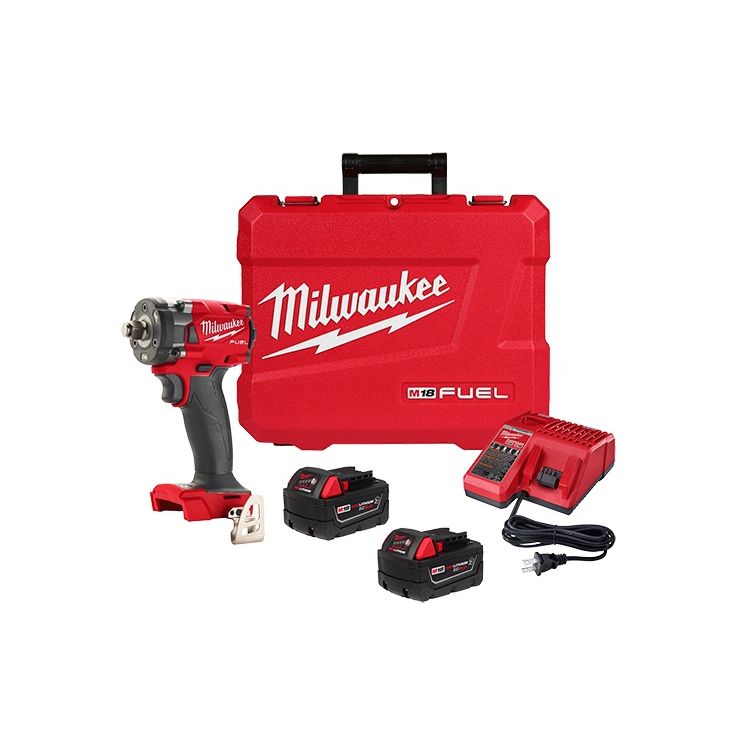 Milwaukee M18 FUEL 1/2 " Compact Impact Wrench w/ Friction Ring Kit