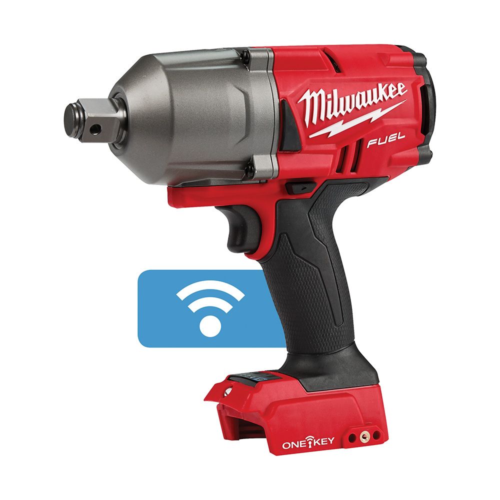Milwaukee M18 FUEL 18 Volt Lithium-Ion Brushless Cordless withONE-KEY High Torque Impact Wrench 3/4 in. Friction Ring - Tool Only