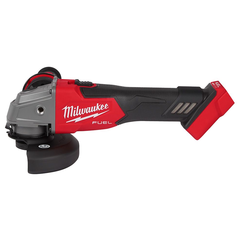 Milwaukee M18 FUEL 18 Volt Lithium-Ion Brushless Cordless 4-1/2" / 5" Grinder Slide Switch, Lock-On - Tool Only