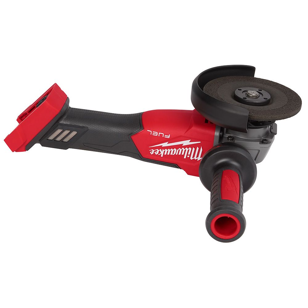 Milwaukee M18 FUEL 18 Volt Lithium-Ion Brushless Cordless 4-1/2" / 5" Grinder Slide Switch, Lock-On - Tool Only