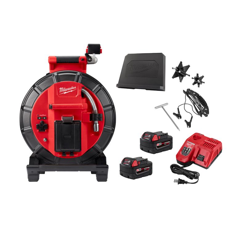 Milwaukee M18 18 Volt 120' Pipeline Inspection Camera Kit