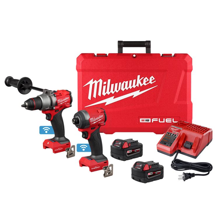 Milwaukee M18 FUEL 2-Tool Combo Kit with ONE-KEY