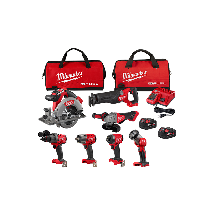 Milwaukee M18 Fuel 18V 7-Tool Kit