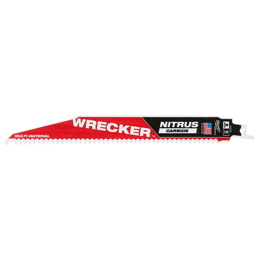 Milwaukee 9" The WRECKER with NITRUS CARBIDE 1PK