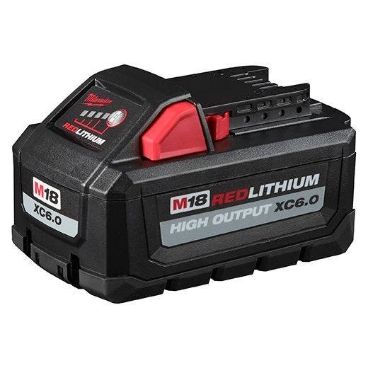 Milwaukee M18 REDLITHIUM HIGH OUTPUT XC6.0 Battery Pack (2 Pk)