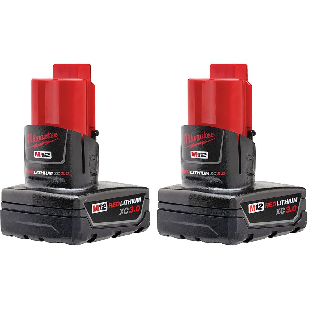 Milwaukee M12 XC Battery Pack -2pk