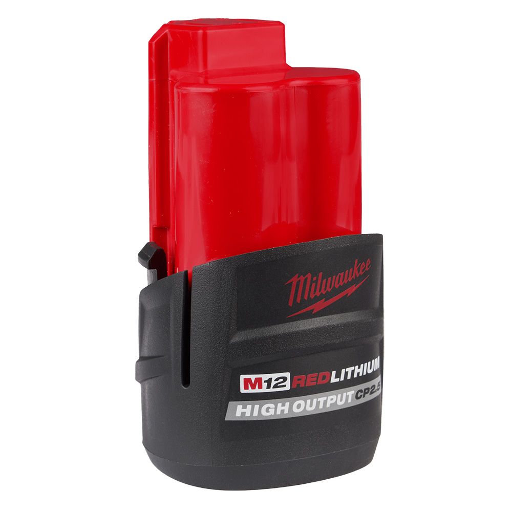 Milwaukee M12 RED LITHIUM HIGH OUTPUT CP2.5 Battery Pack