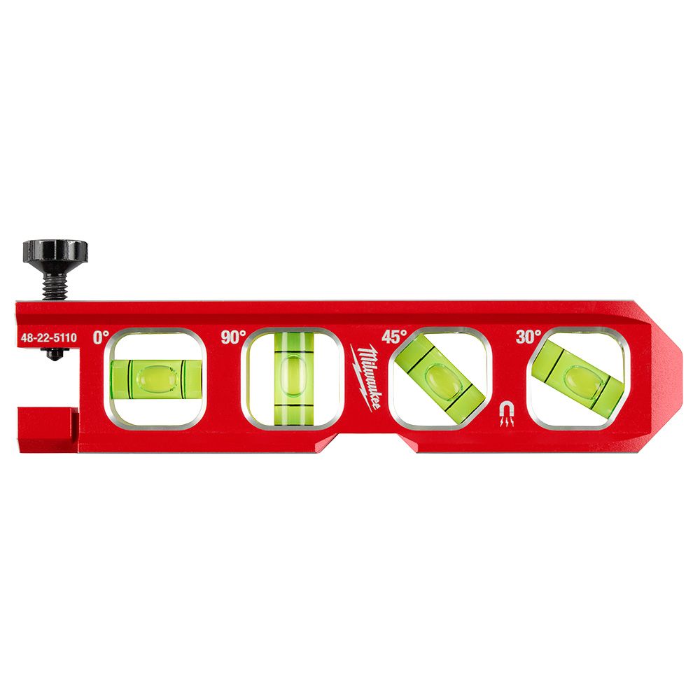 Milwaukee 6.5" Pipe Lock Billet Torpedo Level