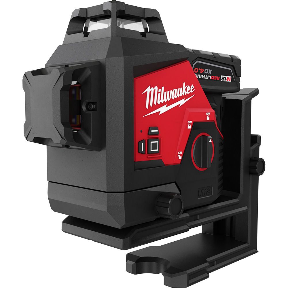 Milwaukee M12 Green 360 3-Plane Laser Kit