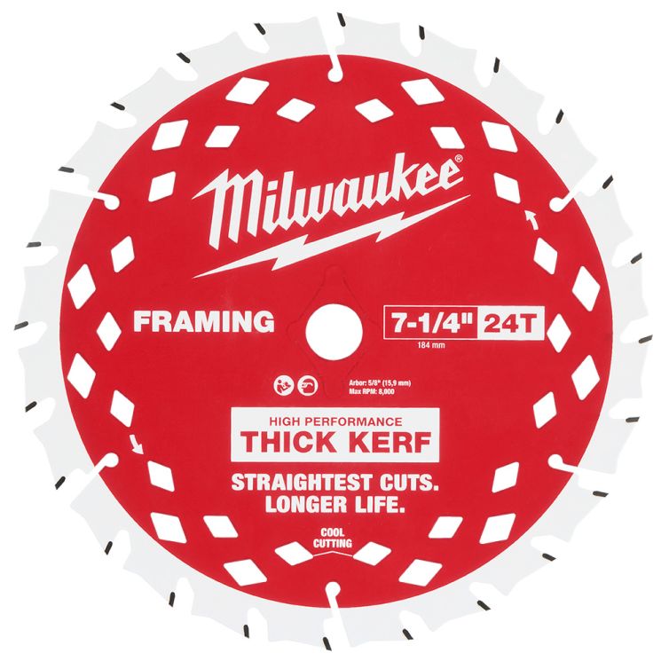 Milwaukee Thick Kerf Framing Circular Saw Blades -1pk