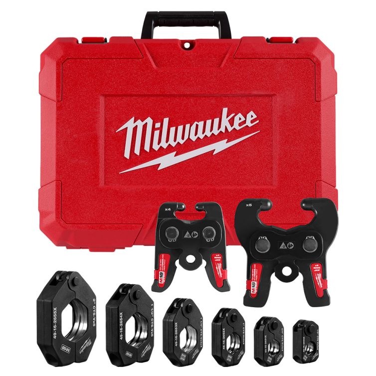 Milwaukee 1/2"-2" CTS-V Pivoting Press Rings Kit