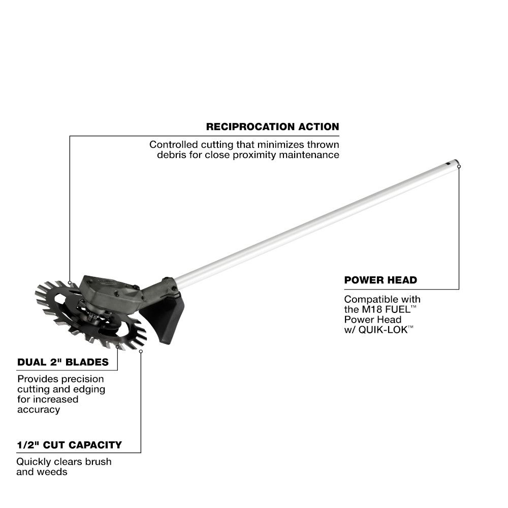 Milwaukee M18 FUEL QUIK-LOK Reciprocator Attachment