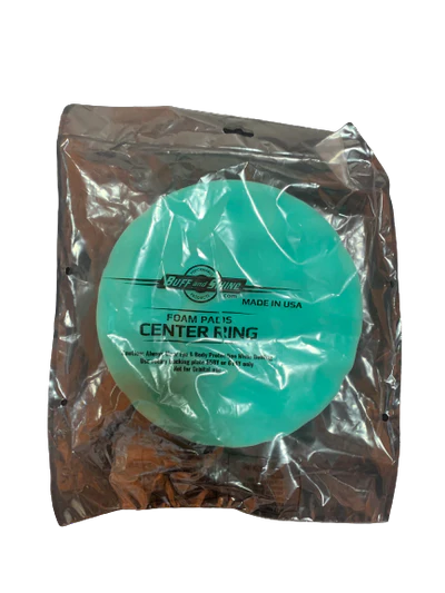 Buff & Shine 7.5" x 1.5" Green Foam Grip Pad Waffle Face Polishing (Rotary Only)
