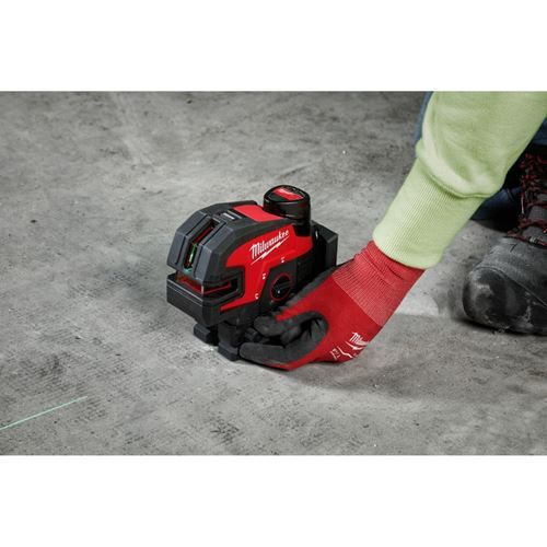Milwaukee M12 Green Laser – Cross Line & 4-Points
