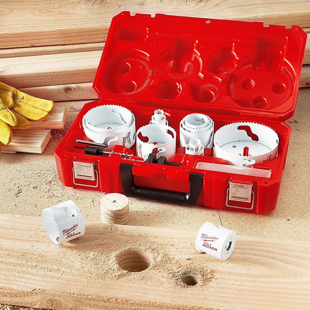 Milwaukee HOLE DOZER Electricians Hole Saw Kit - 19pc