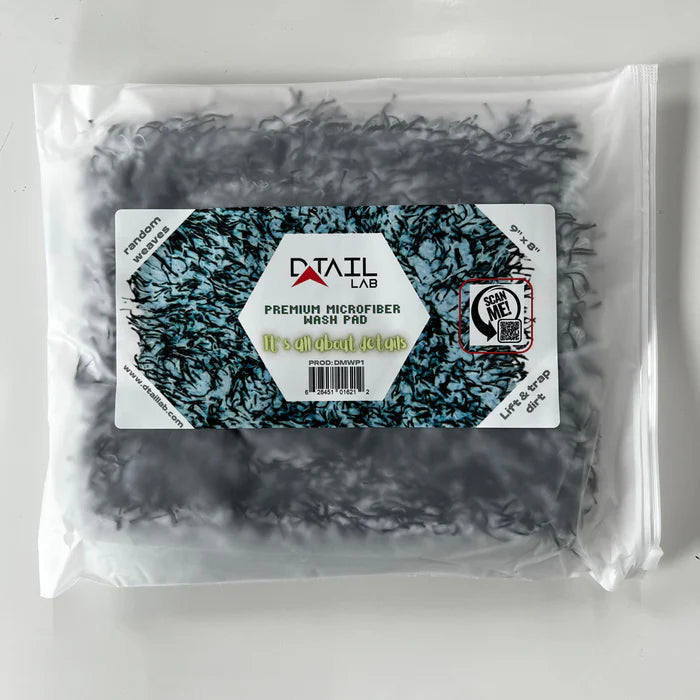 Black & White Microfiber Wash pad