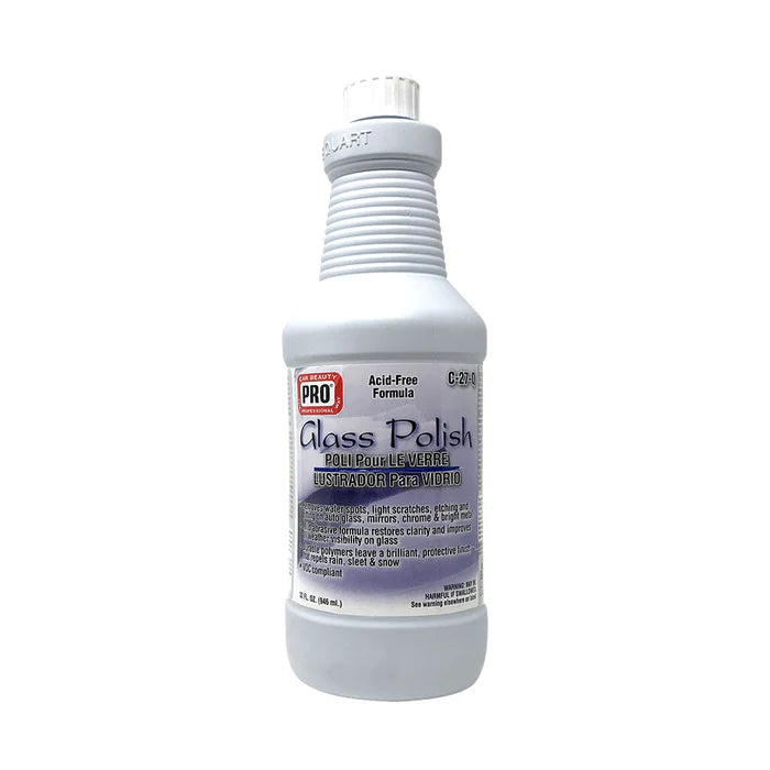 C-27-Q GLASS POLISH (QUART)