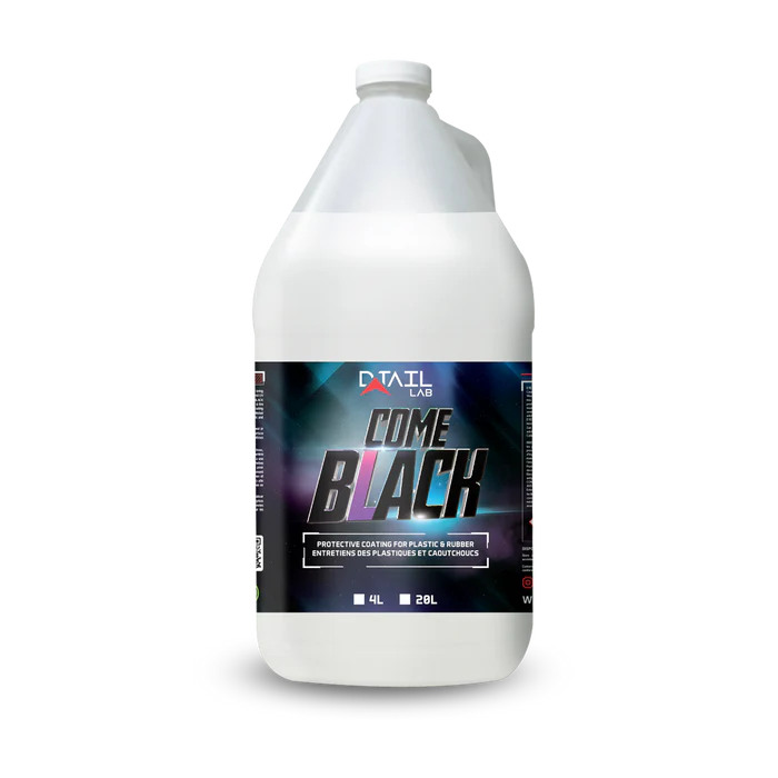 COMEBLACK Plastic & Rubber Trim Coating