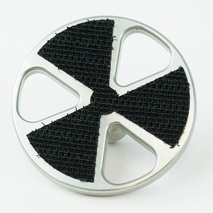 Coatic Vortex 2" 45mm Titanium Backing Plate for PXE80, iBrid Nano