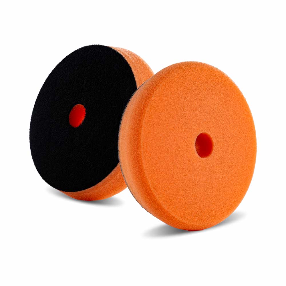 Lake Country Hybrid Force Pad System - Orange Cutting Pad 1", 2", 3.5", 5.5", 6.5"