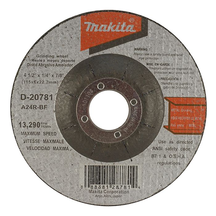 Makita 4-1/2" Grinding Wheel