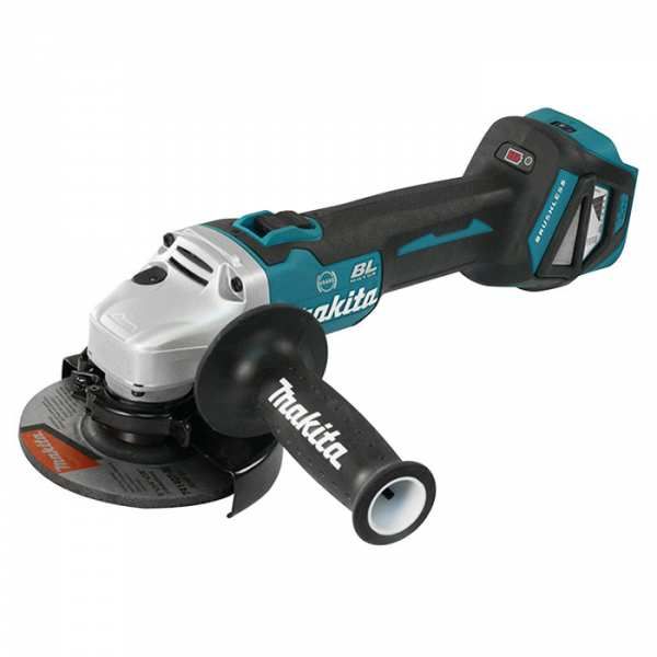 Makita 18V 5" Angle Grinder with Variable Speed, Electric Brake and Brushless Motor