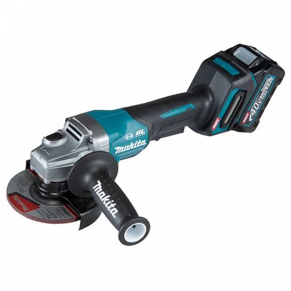 Makita XGT 40V MAX 5" Angle Grinder w/Brake & Paddle Switch Kit