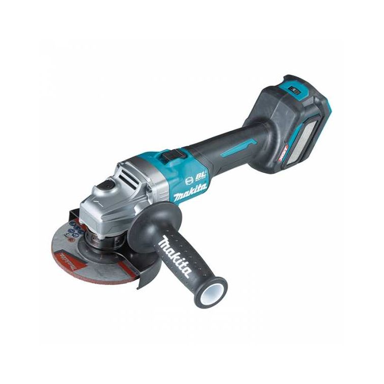 Makita XGT 40V MAX 5" Angle Grinder w/Brake & Slide Switch