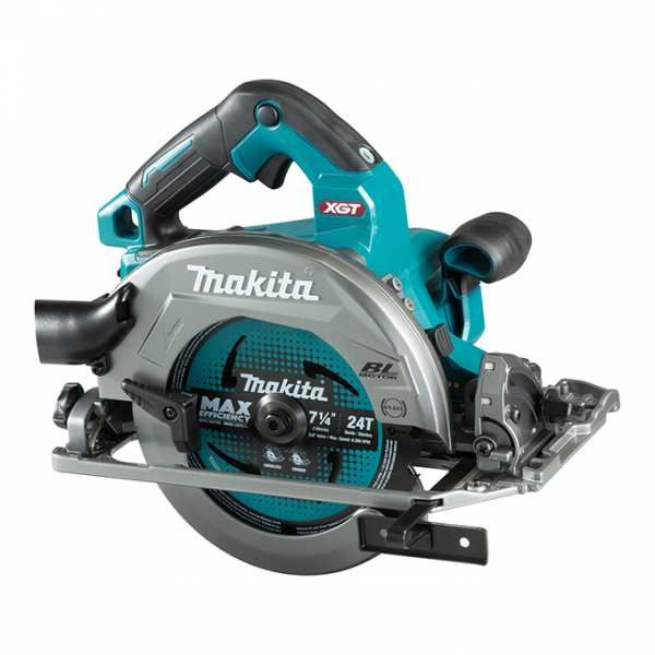 Makita XGT 40V MAX Li-Ion Brushless AWS 7-1/4" Circular Saw with Guide Rail Base