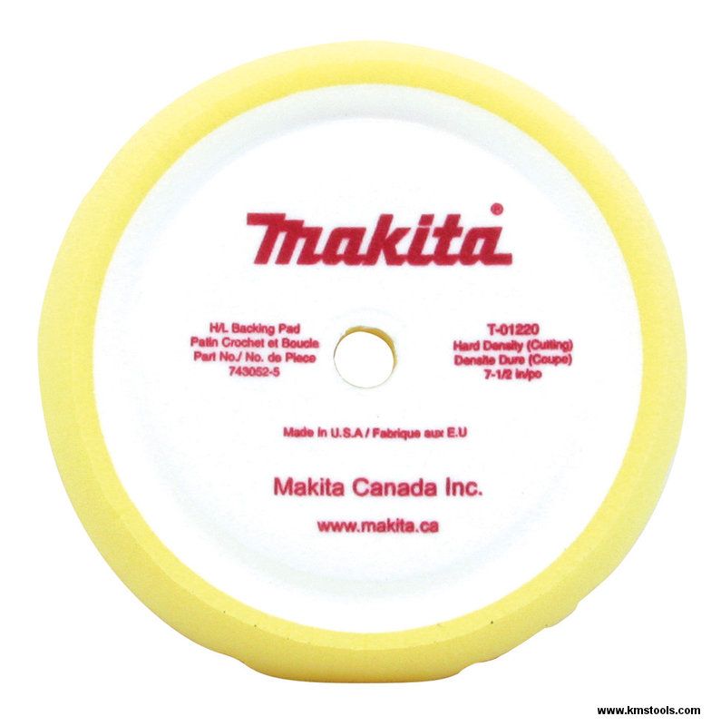Makita 7 1/2" Hard Foam Compounding Pad