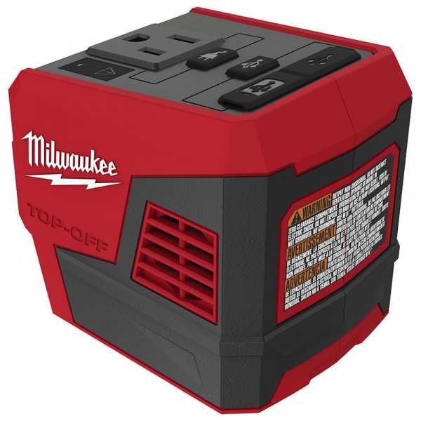 Milwaukee M18 18 Volt Lithium-Ion Cordless TOP-OFF 175W Power Supply - Tool Only