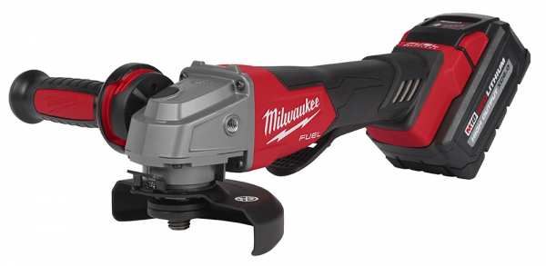 Milwaukee M18 FUEL Brushless Cordless 4-1/2" / 5" Grinder Paddle Switch, No-Lock Kit