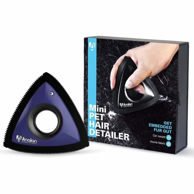Analan Carpet Care and Upholstrey Blue ANALAN Mini Pet Hair Remover for Auto Detailing，Home Clean ****
