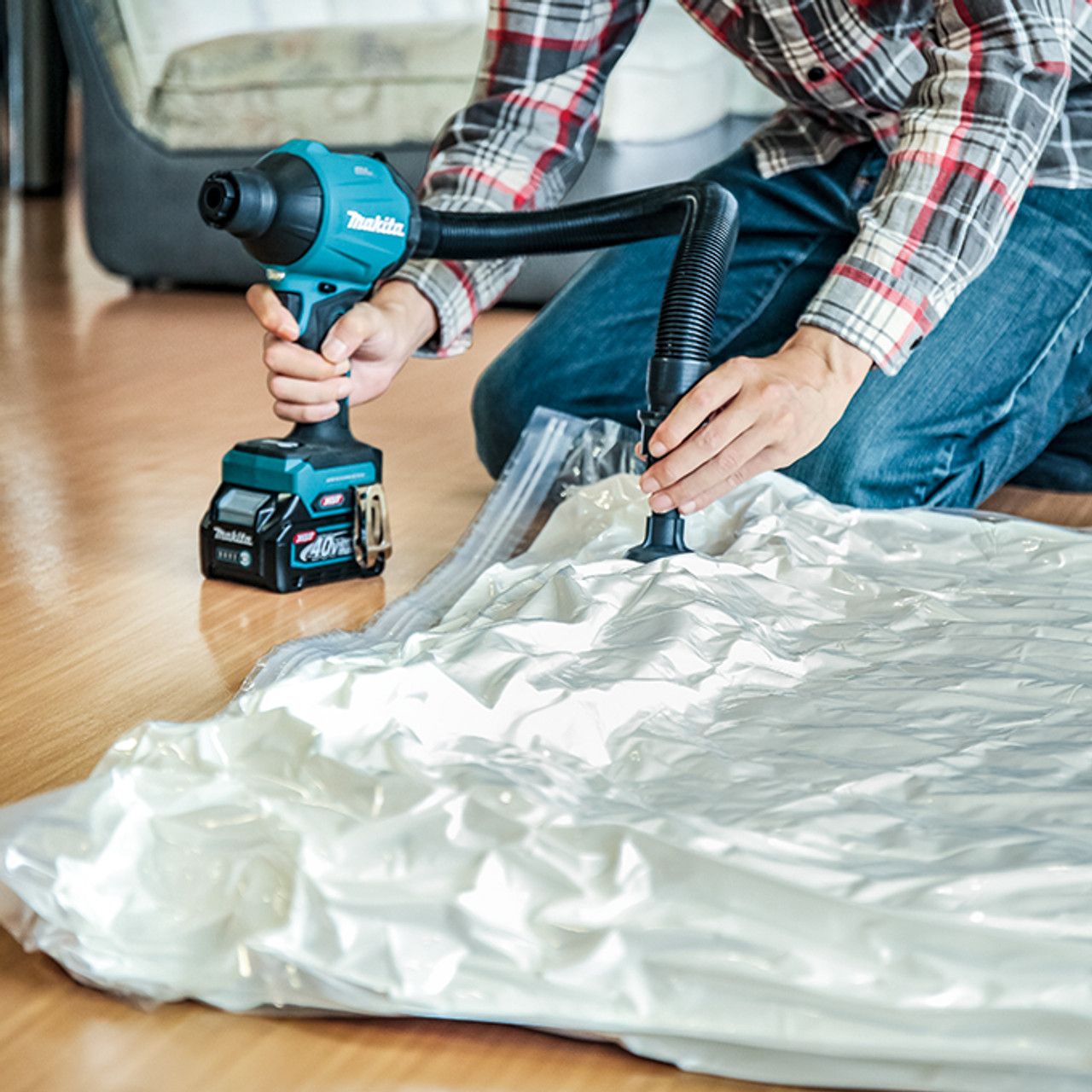 Makita 40V MAX XGT BL 4-Speed Air Duster - Tool Only