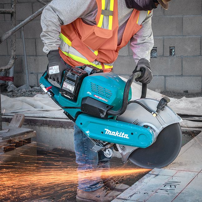 Makita 80V (40VX2) MAX XGT Brushless14" Power Cutter - 8.0 Ah x4 Kit