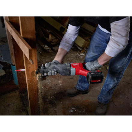 Milwaukee SAWZALL Wood and Metal Cutting Bi-Metal Reciprocating Saw Blade Set with 10 bonus blades