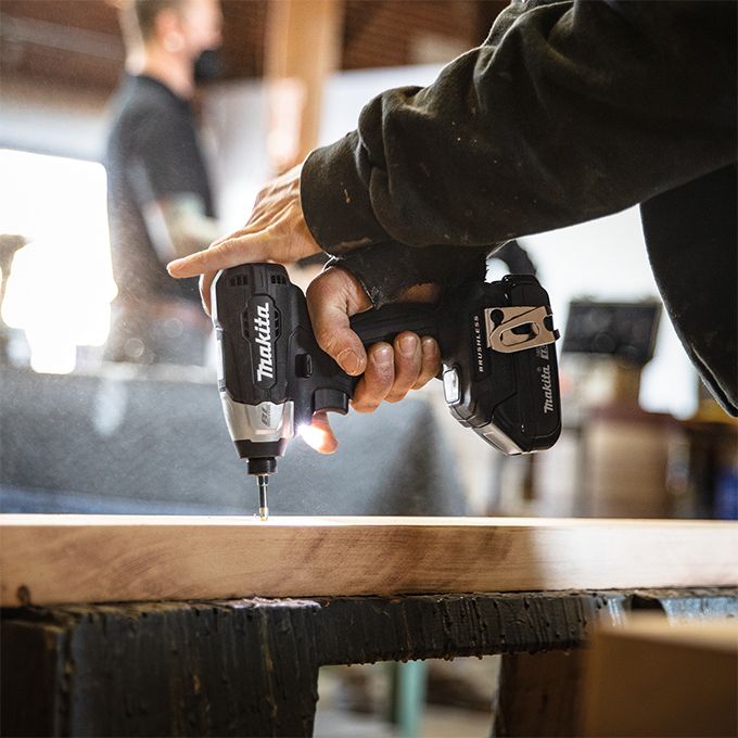 Makita 1/4" Sub-Compact Cordless Impact Driver with Brushless Motor - Tool Only