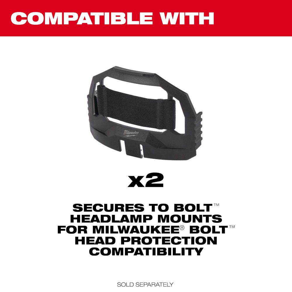 Milwaukee BOLT Low-Profile Headlamp Mount