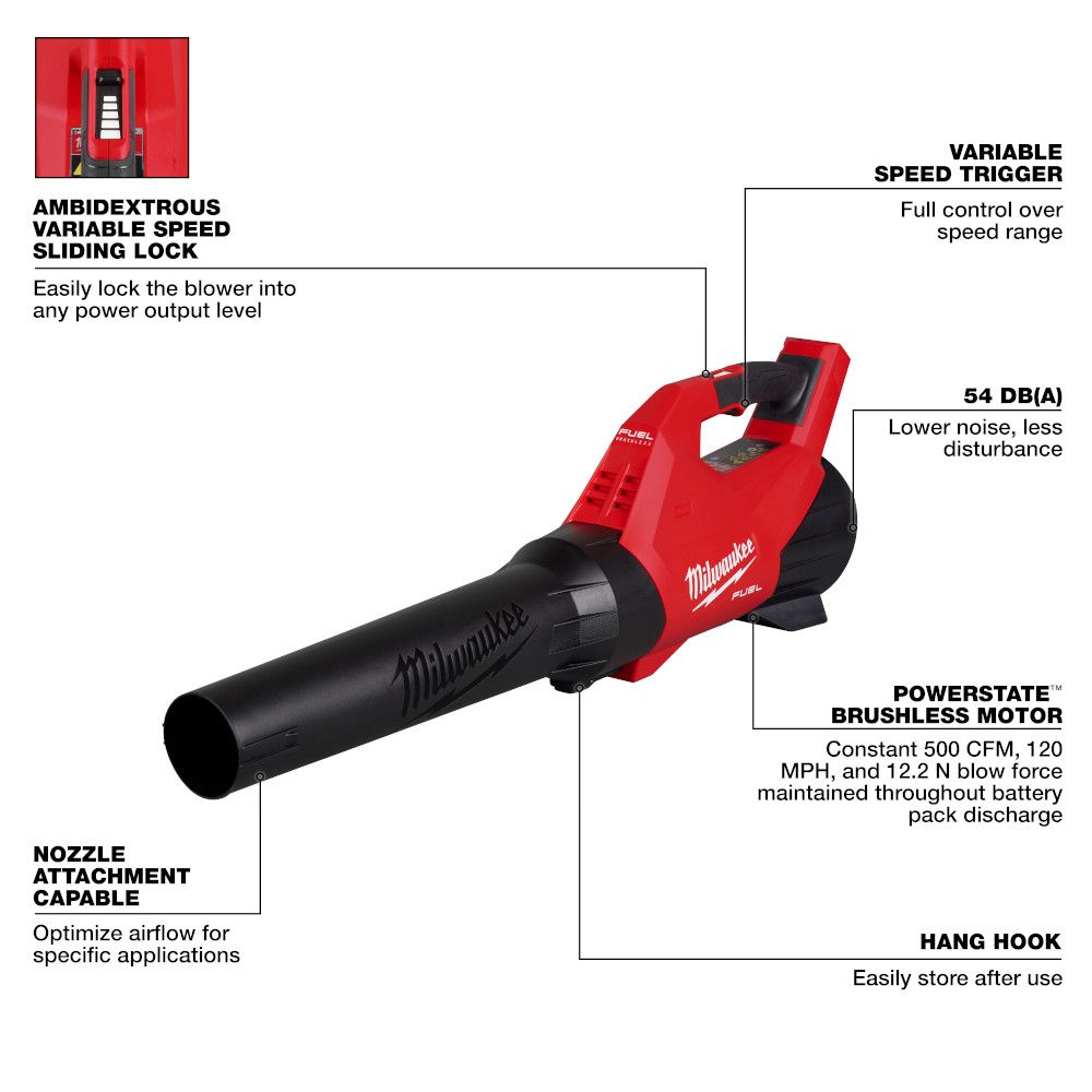 Milwaukee M18 FUEL Blower - Tool Only
