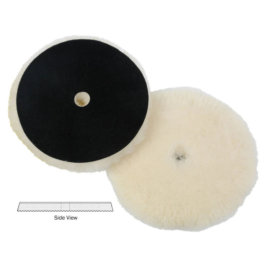 Lake Country 6.25" Low Lint Wool Pads Extra Cut