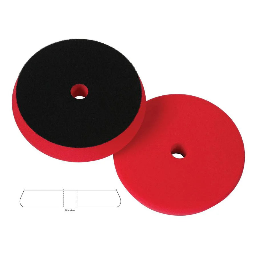 Lake Country Hybrid Force Pad System - Red Final Finishing Wax Pad 3.5", 5.5", 6.5"