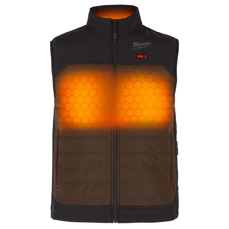 Milwaukee M12 Heated AXIS Vest Brown S - Kit