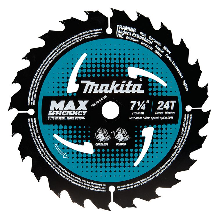 Makita 7-1/4" 24T Framing Saw Blade